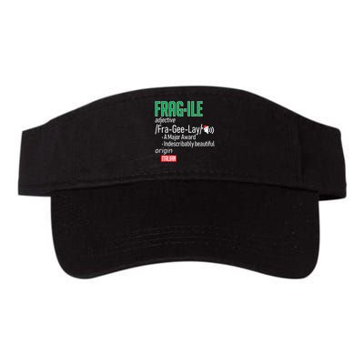 Funny Christmas Fragile Definition  Visor
