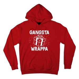 Funny Christmas Gangsta Wrappa Hoodie