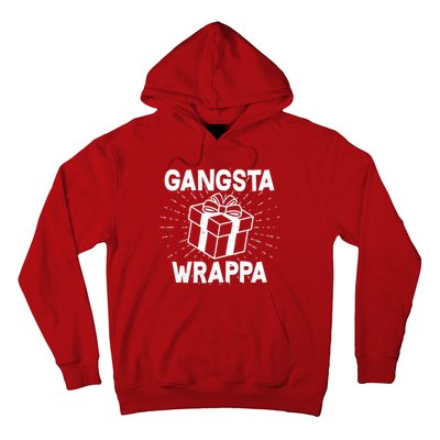 Funny Christmas Gangsta Wrappa Hoodie