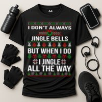 Funny Christmas I Jingle All The Way Performance Shirt