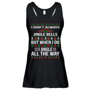 Funny Christmas I Jingle All The Way Ladies Essential Flowy Tank