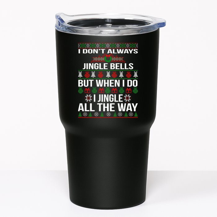 Funny Christmas I Jingle All The Way Tumbler