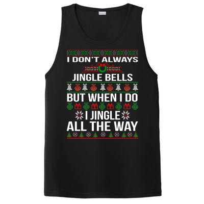 Funny Christmas I Jingle All The Way PosiCharge Competitor Tank