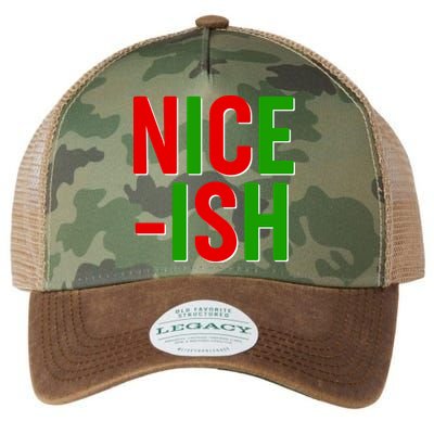 Funny Christmas Nice-ish Legacy Tie Dye Trucker Hat