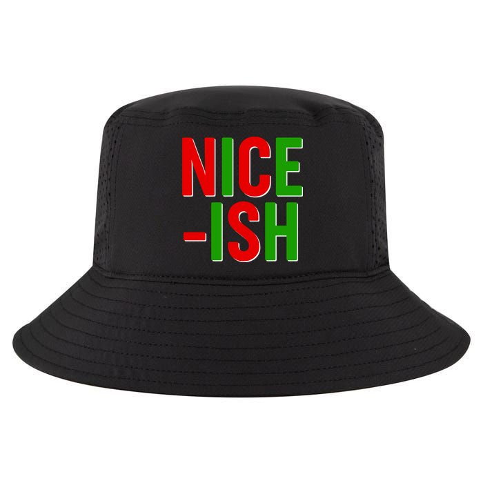 Funny Christmas Nice-ish Cool Comfort Performance Bucket Hat
