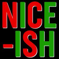 Funny Christmas Nice-ish Button
