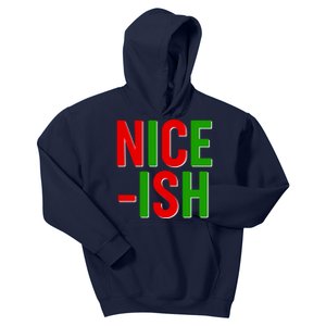 Funny Christmas Nice-ish Kids Hoodie