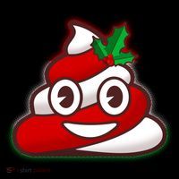 Funny Christmas Poop Emoji Mug