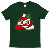 Funny Christmas Poop Emoji T-Shirt