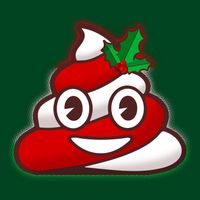 Funny Christmas Poop Emoji Kids Sweatshirt
