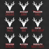 Funny Christmas Reindeer Names Cool Comfort Performance Bucket Hat