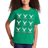 Funny Christmas Reindeer Names Kids T-Shirt
