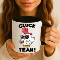 Funny Cluck Yeah! Cool Chicken Mug