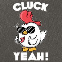 Funny Cluck Yeah! Cool Chicken Cotton Canvas Backpack