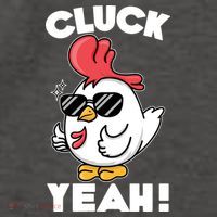Funny Cluck Yeah! Cool Chicken Vector Backpack