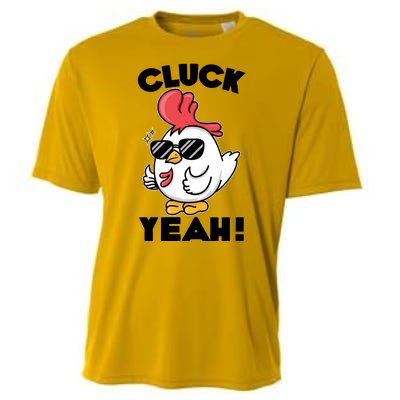 Funny Cluck Yeah! Cool Chicken Cooling Performance Crew T-Shirt