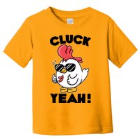 Funny Cluck Yeah! Cool Chicken Toddler T-Shirt