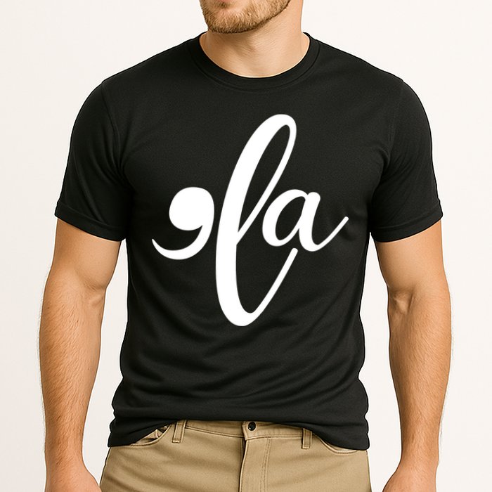 Funny Comma La Kamala Harris Cooling Performance Crew T-Shirt