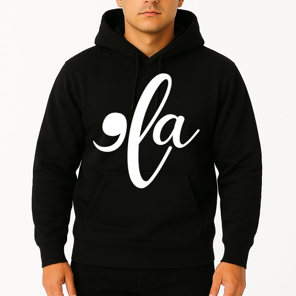Funny Comma La Kamala Harris Hoodie