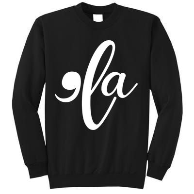 Funny Comma La Kamala Harris Sweatshirt
