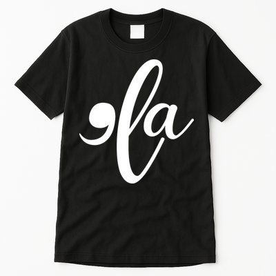 Funny Comma La Kamala Harris Tall T-Shirt