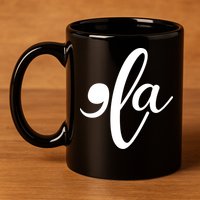 Funny Comma La Kamala Harris 11oz C Handle Ceramic Mug