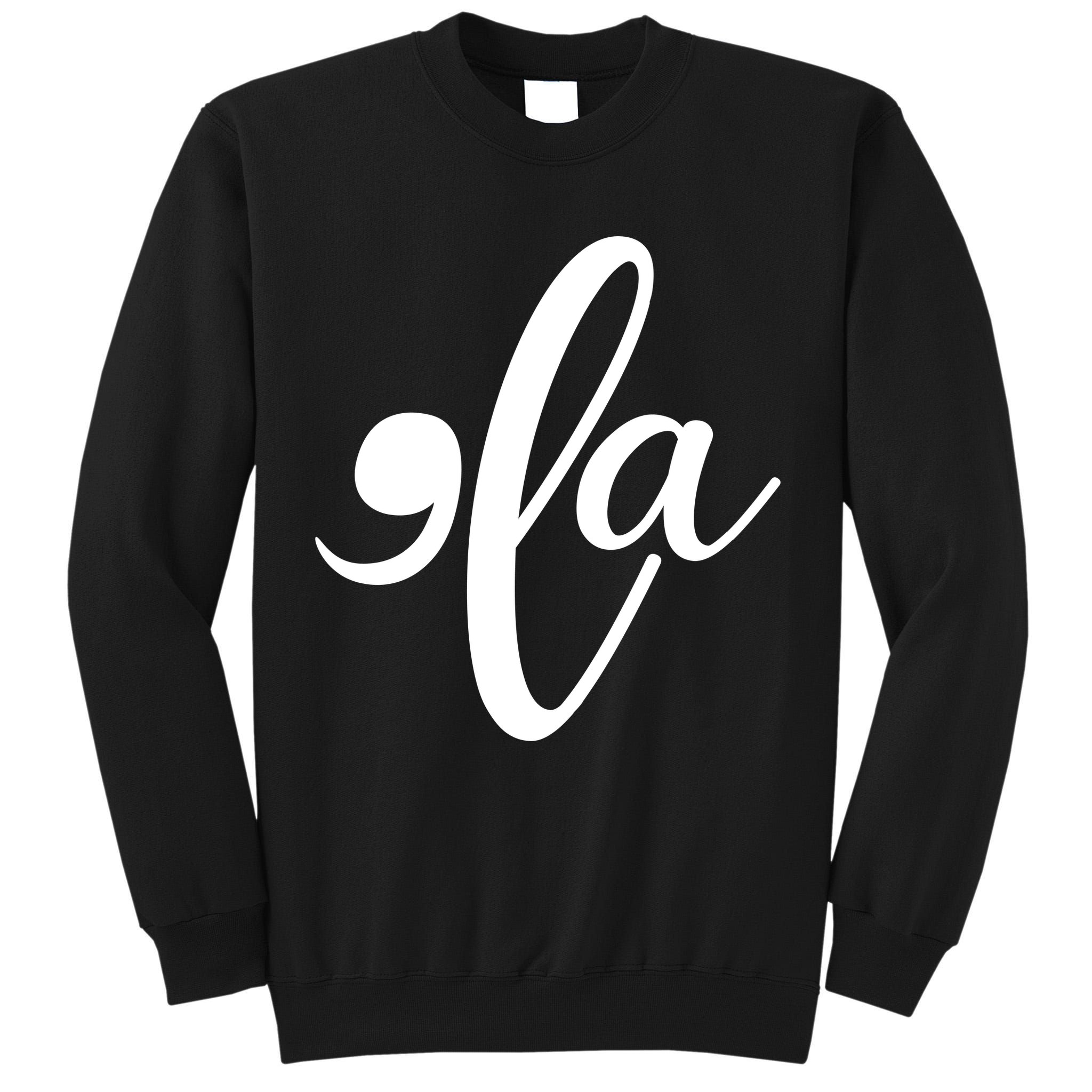Funny Comma La Kamala Harris Tall Sweatshirt