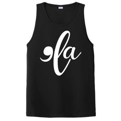 Funny Comma La Kamala Harris PosiCharge Competitor Tank