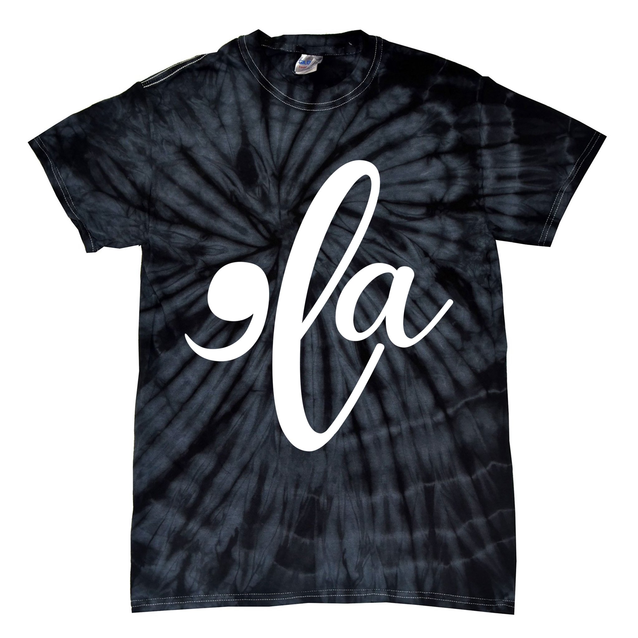 Funny Comma La Kamala Harris Tie-Dye T-Shirt