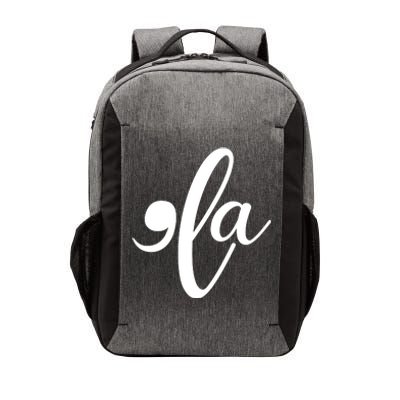 Funny Comma La Kamala Harris Vector Backpack