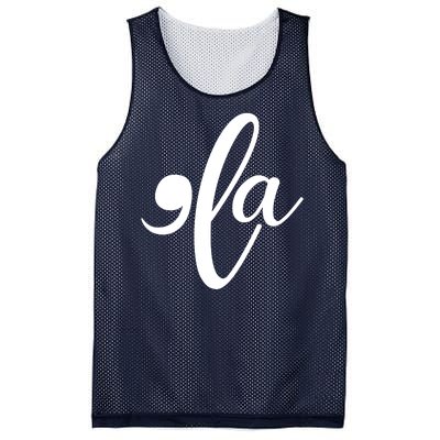 Funny Comma La Kamala Harris Mesh Reversible Basketball Jersey Tank