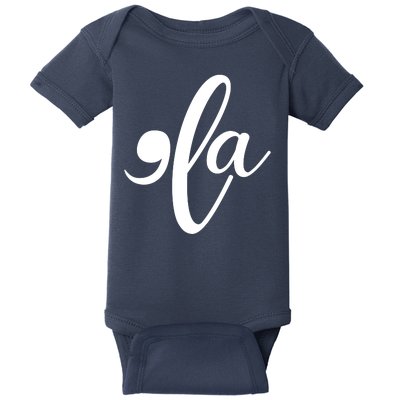 Funny Comma La Kamala Harris Baby Bodysuit