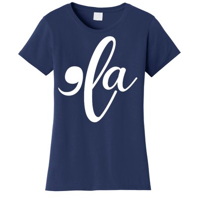 Funny Comma La Kamala Harris Women's T-Shirt