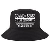 Funny Common Sense Sarcastic Meme Cool Comfort Performance Bucket Hat