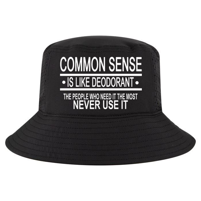 Funny Common Sense Sarcastic Meme Cool Comfort Performance Bucket Hat