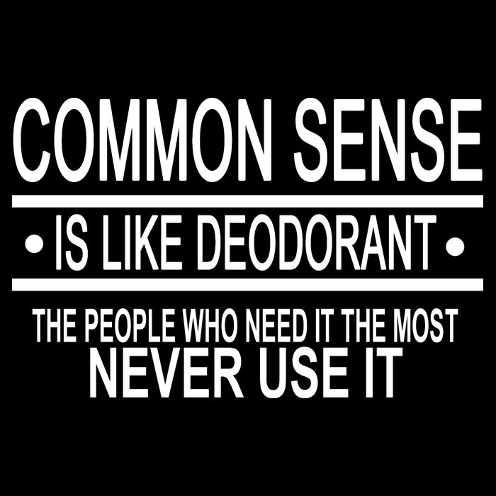 Funny Common Sense Sarcastic Meme Bucket Hat