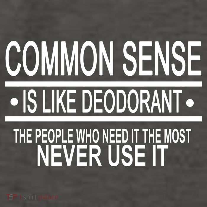 Funny Common Sense Sarcastic Meme Vector Backpack