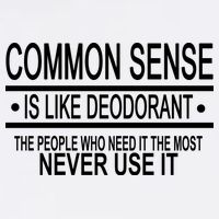 Funny Common Sense Sarcastic Meme Garment-Dyed Sweatshirt