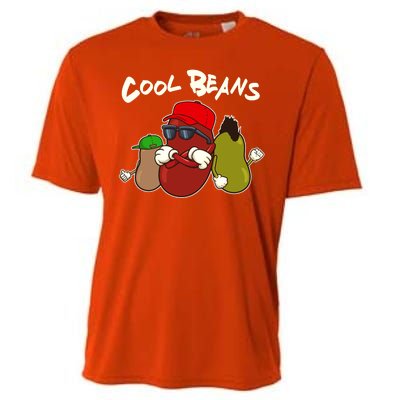 Funny Cool Beans Cooling Performance Crew T-Shirt