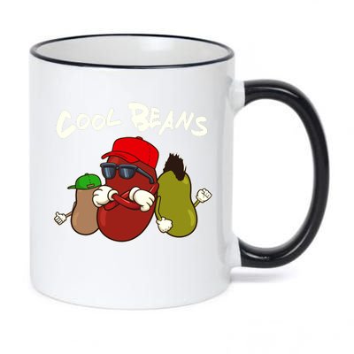 Funny Cool Beans 11oz Black Color Changing Mug