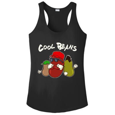 Funny Cool Beans Ladies PosiCharge Competitor Racerback Tank