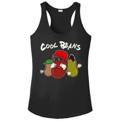 Funny Cool Beans Ladies PosiCharge Competitor Racerback Tank