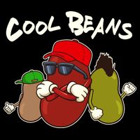 Funny Cool Beans Cropped Pullover Crew