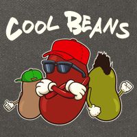 Funny Cool Beans Cotton Canvas Backpack