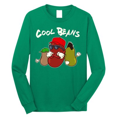 Funny Cool Beans Long Sleeve Shirt