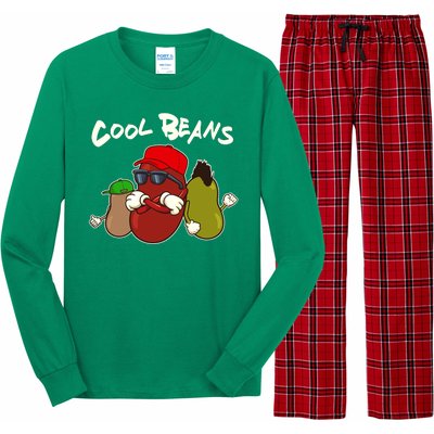 Funny Cool Beans Long Sleeve Pajama Set