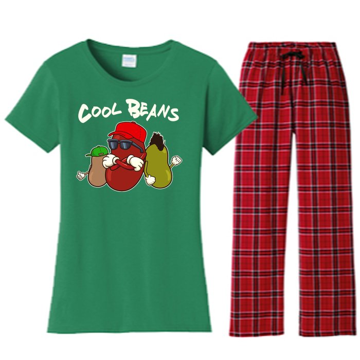 Funny Cool Beans Women's Flannel Pajama Set