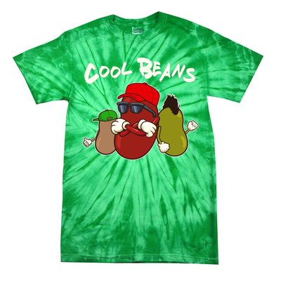 Funny Cool Beans Tie-Dye T-Shirt