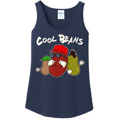 Funny Cool Beans Ladies Essential Tank