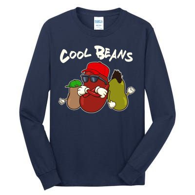 Funny Cool Beans Tall Long Sleeve T-Shirt